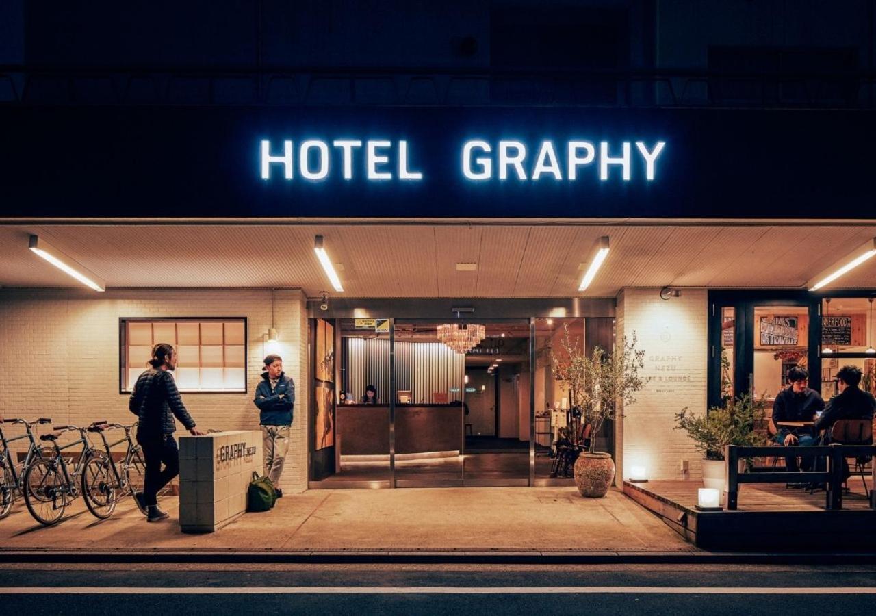 Hotel Graphy Nezu Tóquio Exterior foto